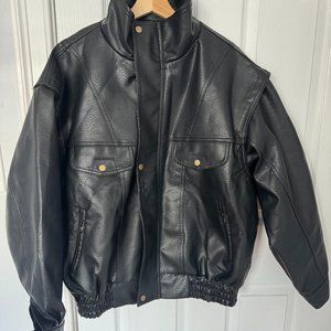 Beaumont Capo Black Leather Jacket - Large